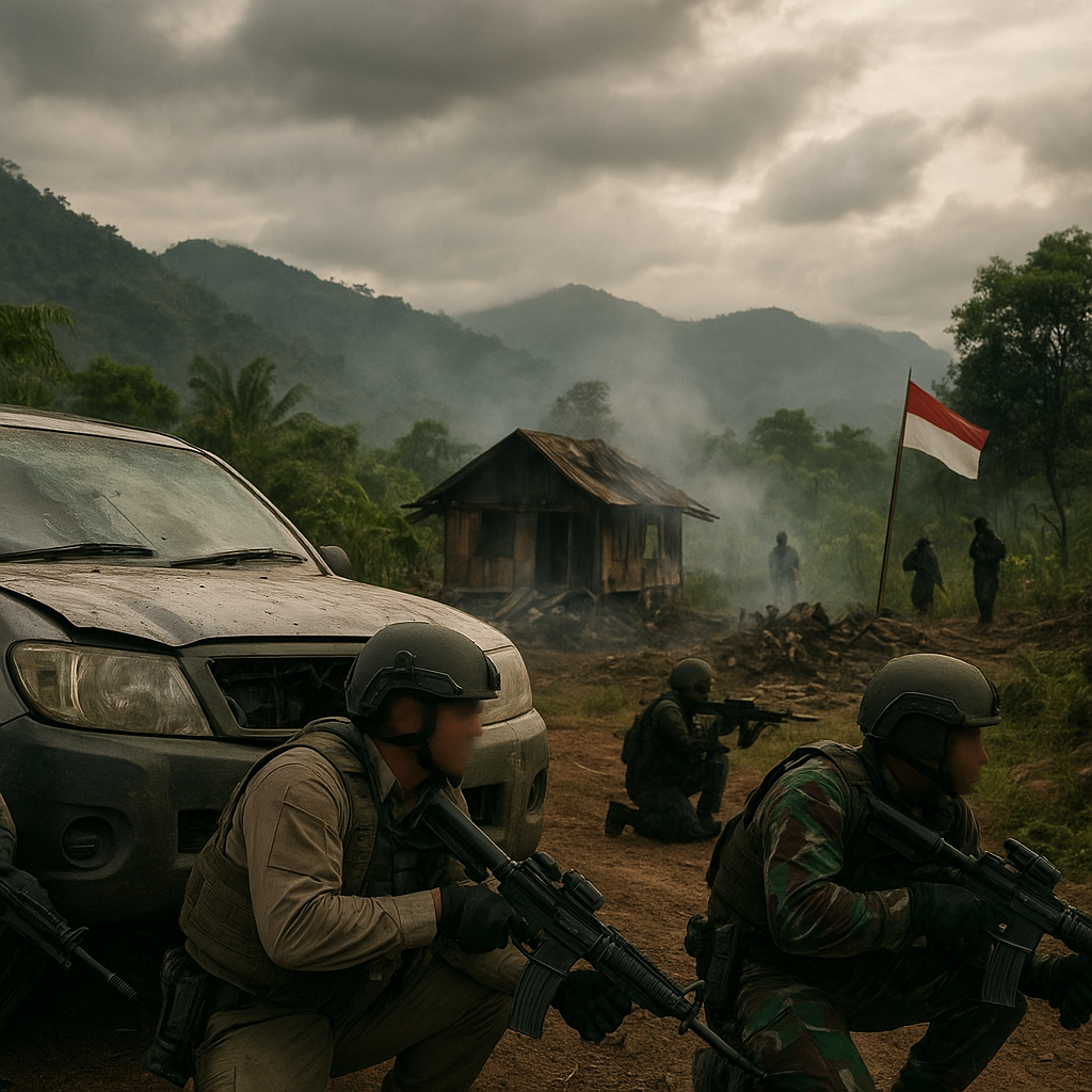 Eskalasi Kontak Senjata dan Ultimatum Jelang HUT RI di Papua