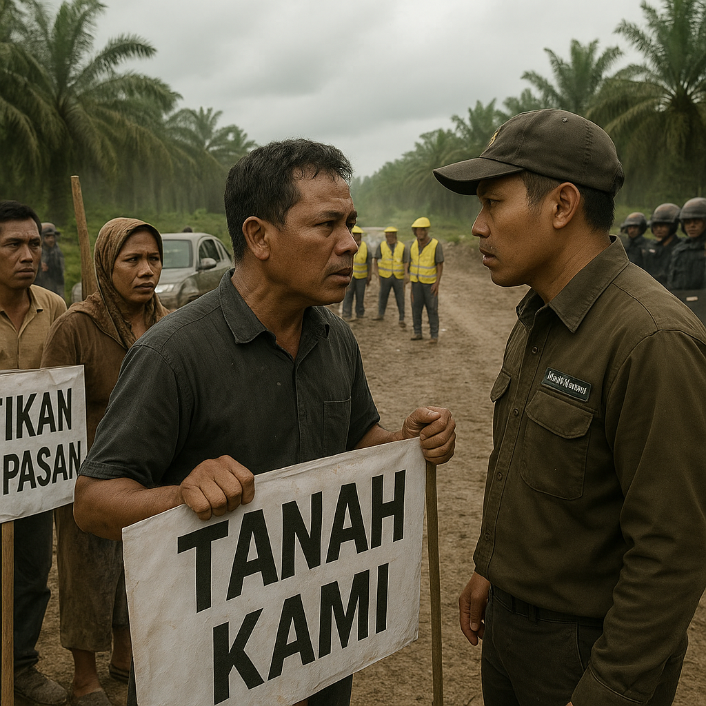 Konflik Lahan di Kabupaten Langkat Memanas, Warga dan Perusahaan Sawit Bentrok