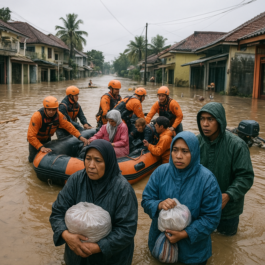 Banjir Bandang Terjang Kota Singkawang, 1.500 Jiwa Mengungsi Akibat Luapan Sungai