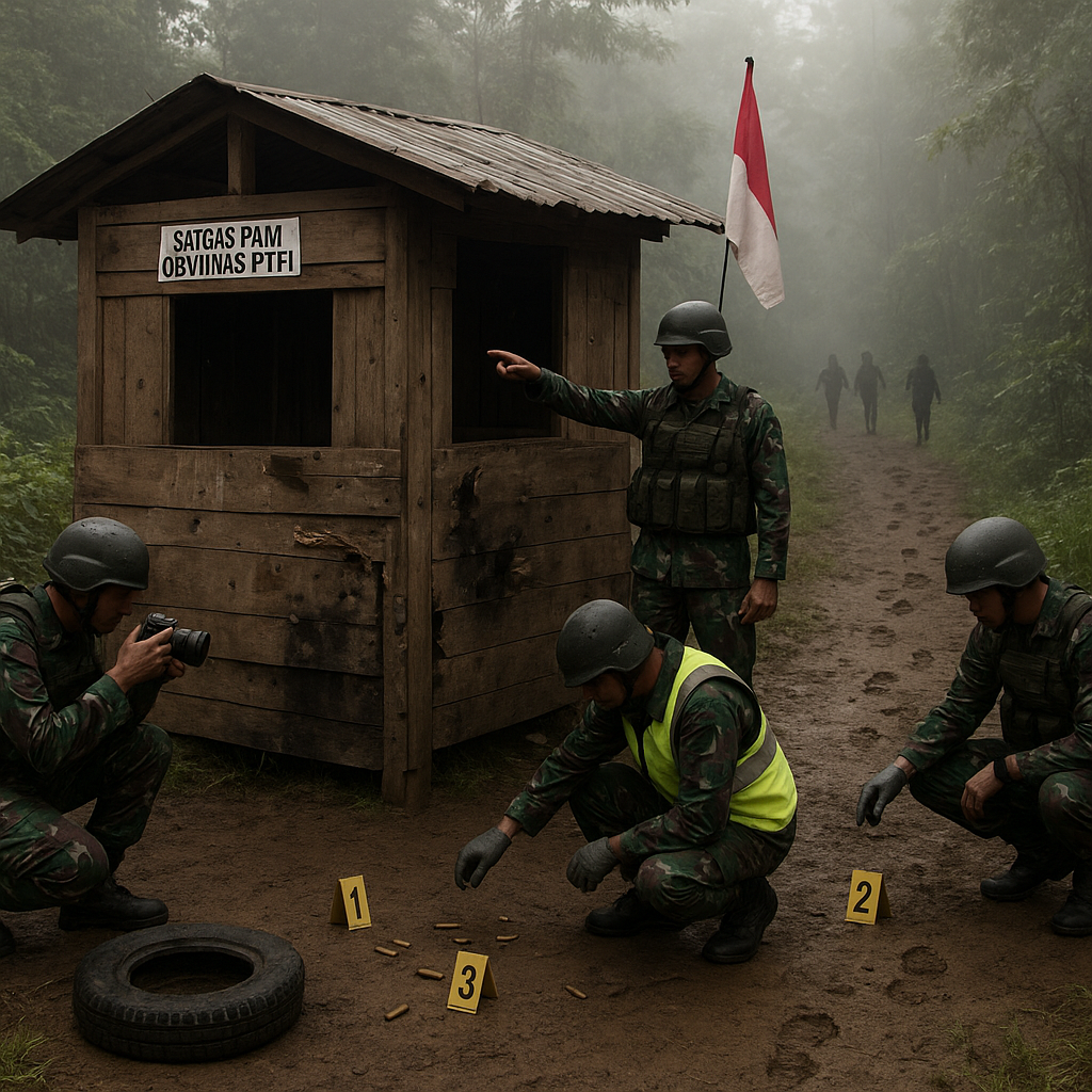 Dandim Mimika: Pelaku Penyerangan Jila Berjumlah 15 Orang