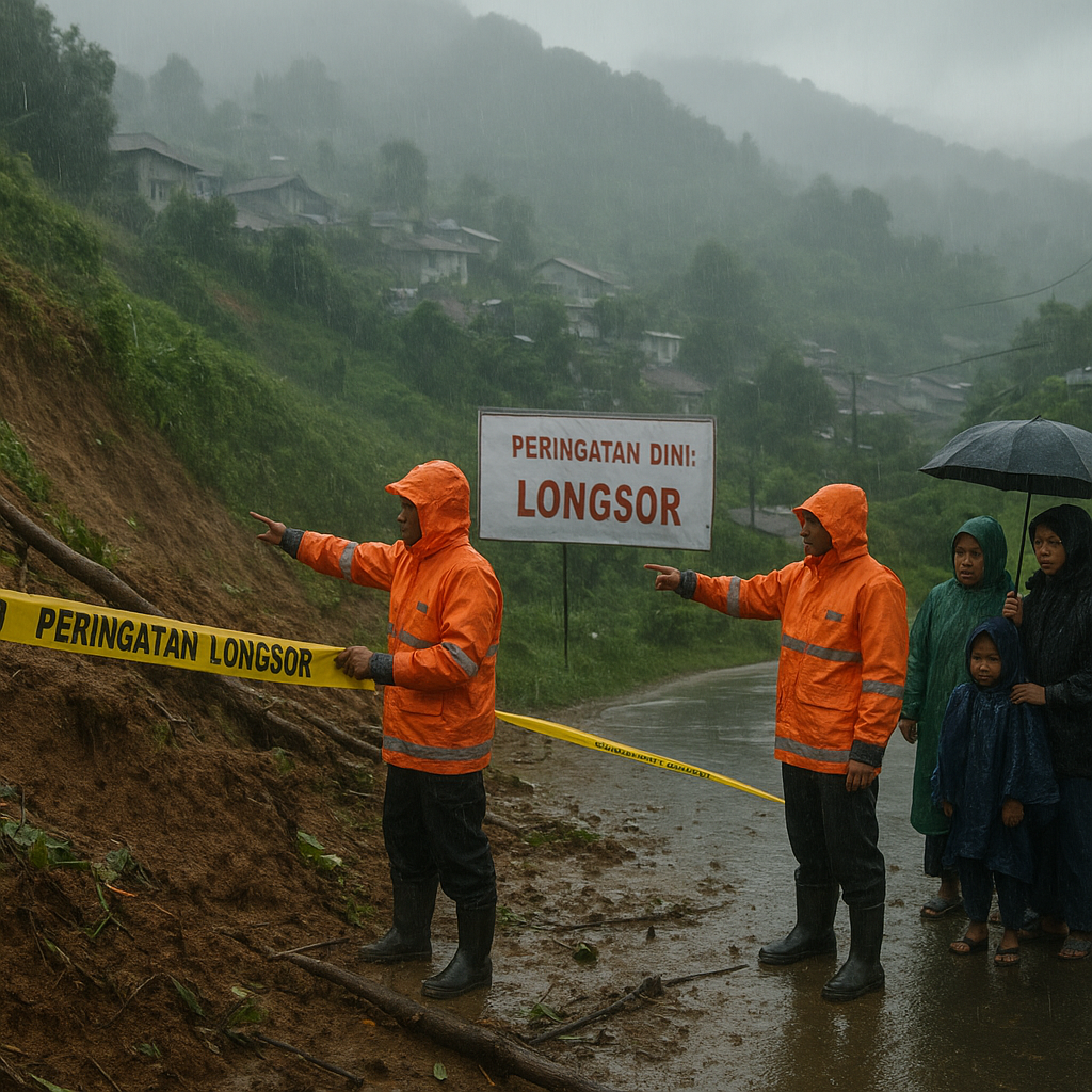 Potensi Lonsor di Bogor Meningkat, BPBD Imbau Warga Waspada