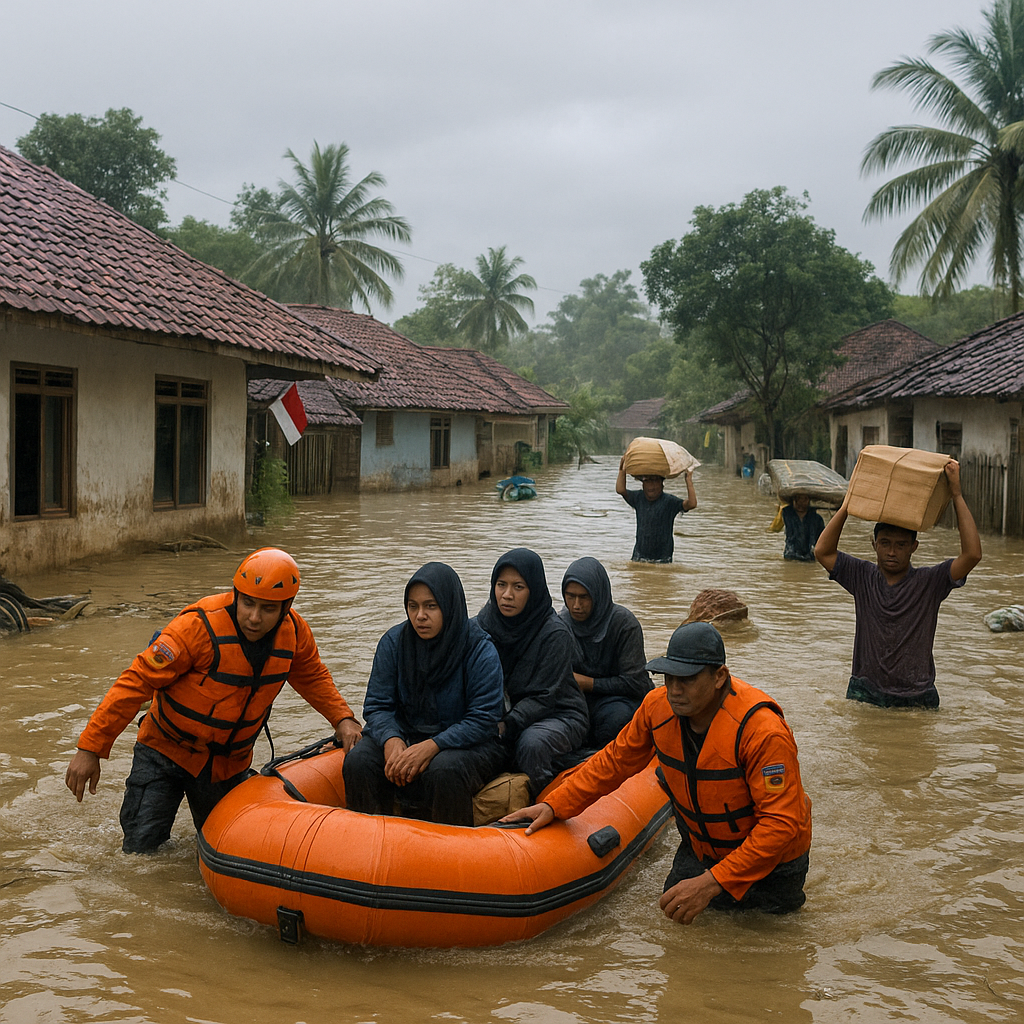 Bencana Banjir Bandang Terjang Kabupaten Bogor, 5 Kecamatan Terendam