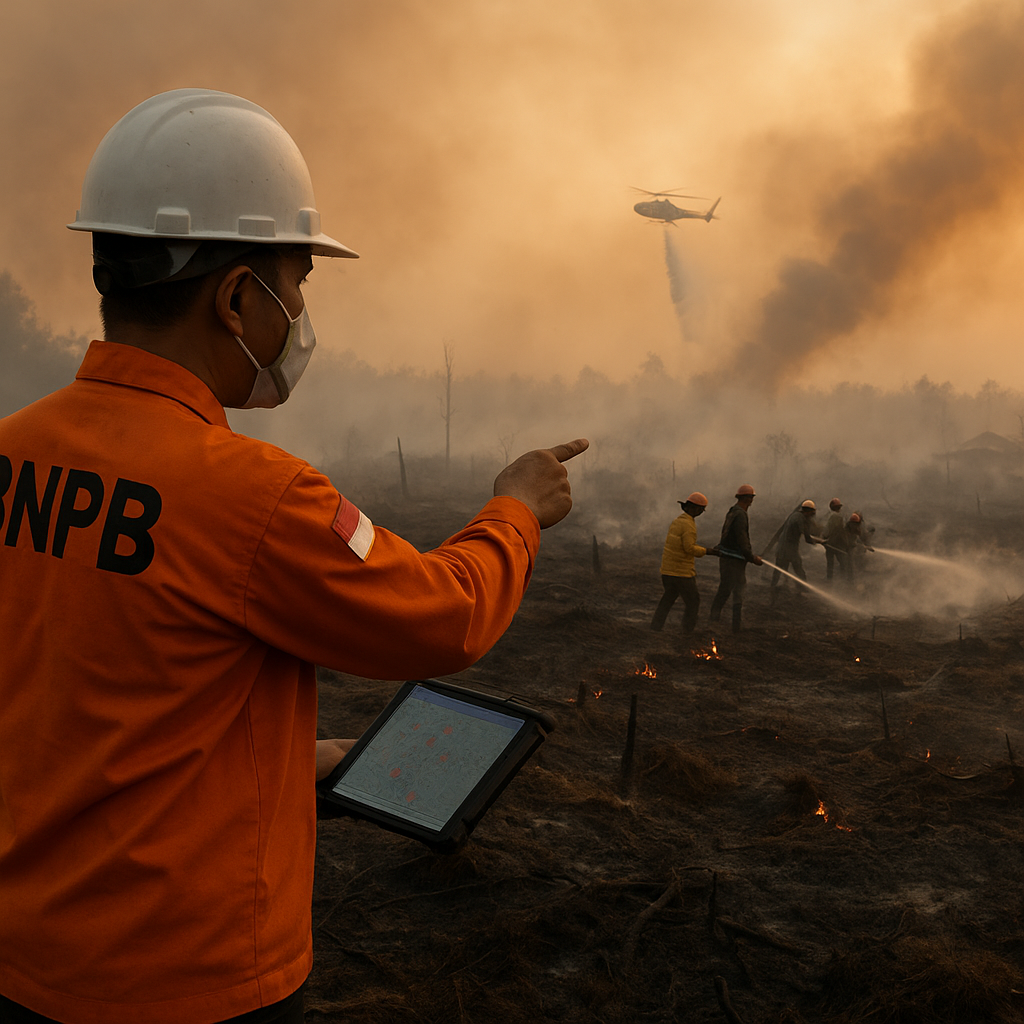 BNPB Laporkan Ada 1.487 Sebaran Titik Panas akibat Karhutla di Kalimantan