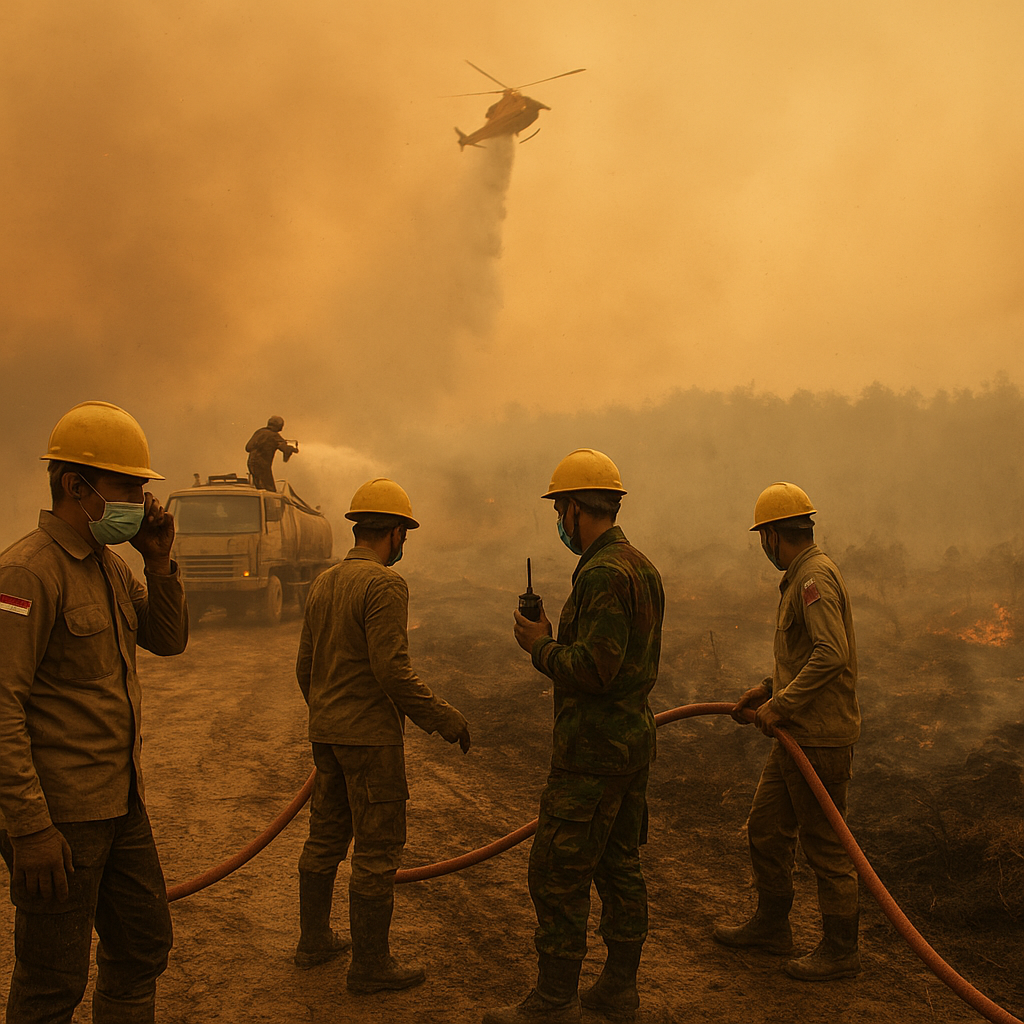 Karhutla Kalimantan, Pemerintah Kerahkan 12.880 Personel dan Tambah Armada Udara