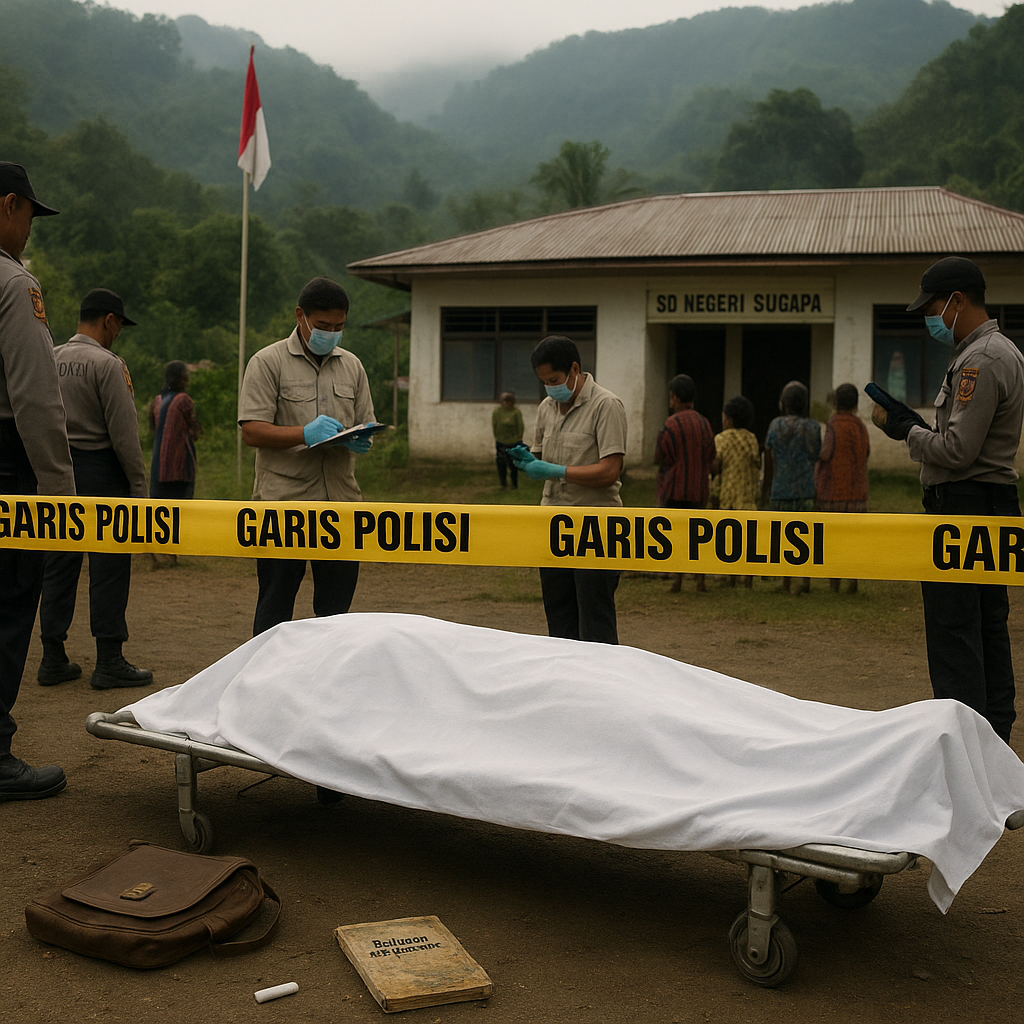 KKB Tembak Mati Guru di Intan Jaya, Papua