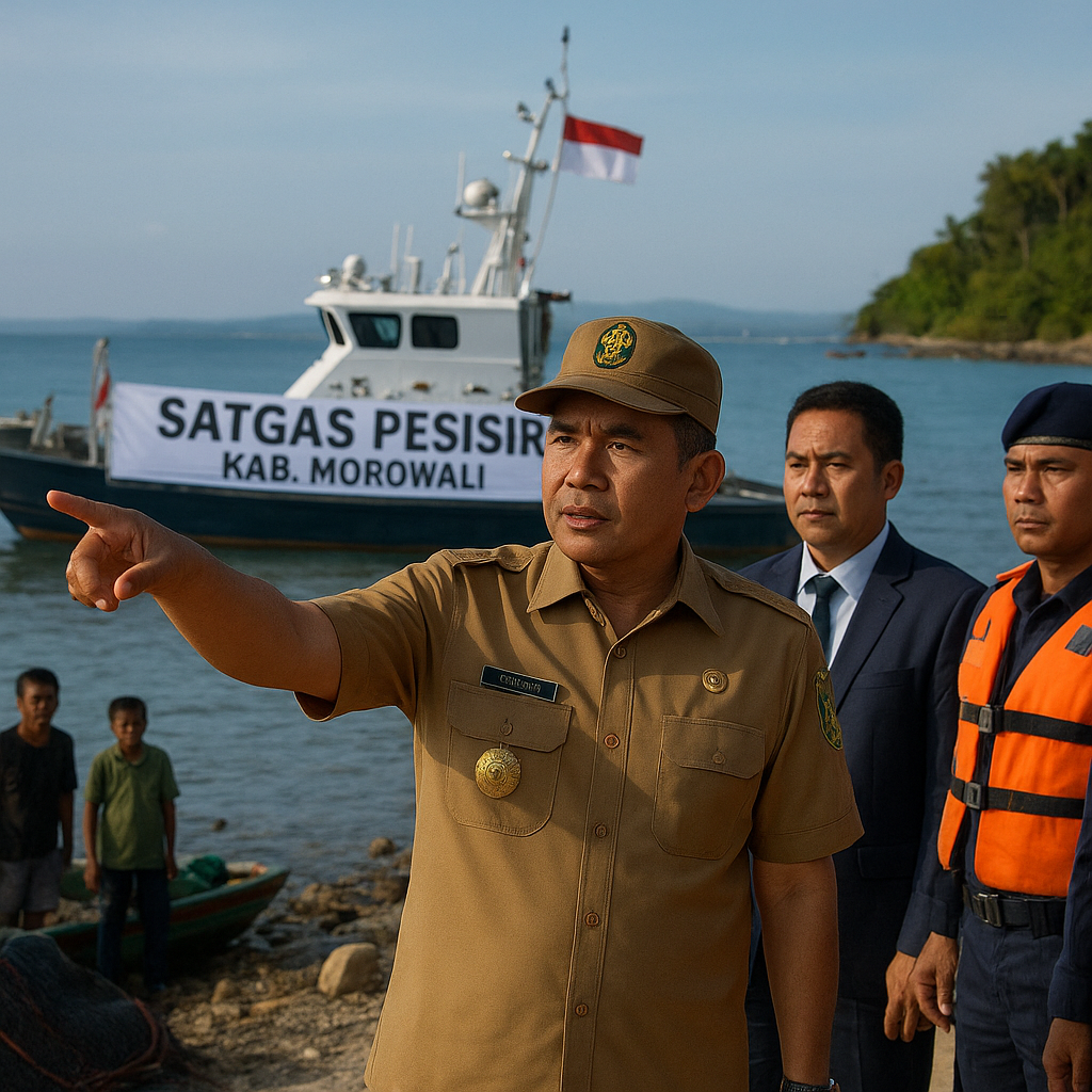 Bupati Morowali Instruksikan Pembentukan Satgas Pesisir untuk Tangani Pencurian Ikan