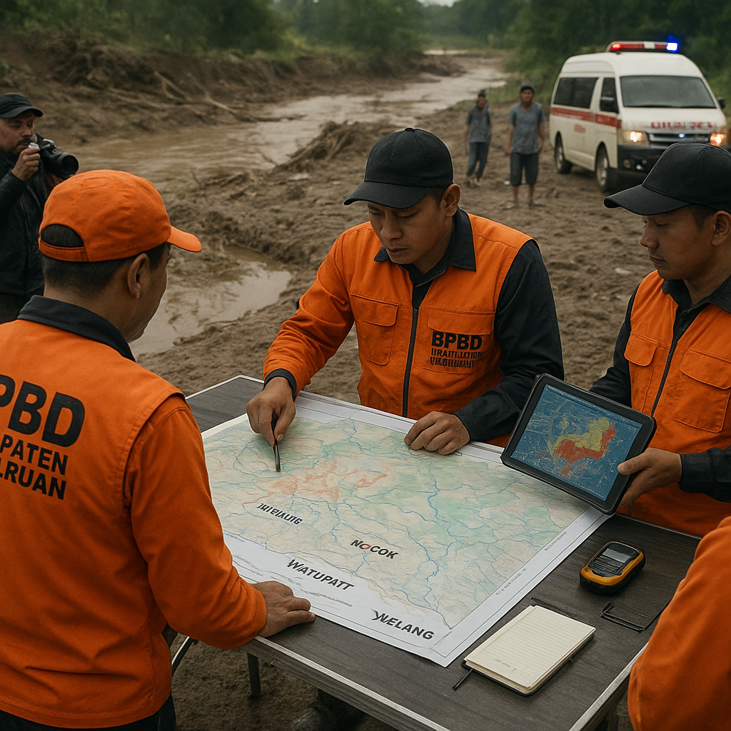 Evaluasi Bencana Banjir Bandang Pasuruan: BPBD Kebut Pemetaan Resiko Di 4 Daerah Aliran Sungai