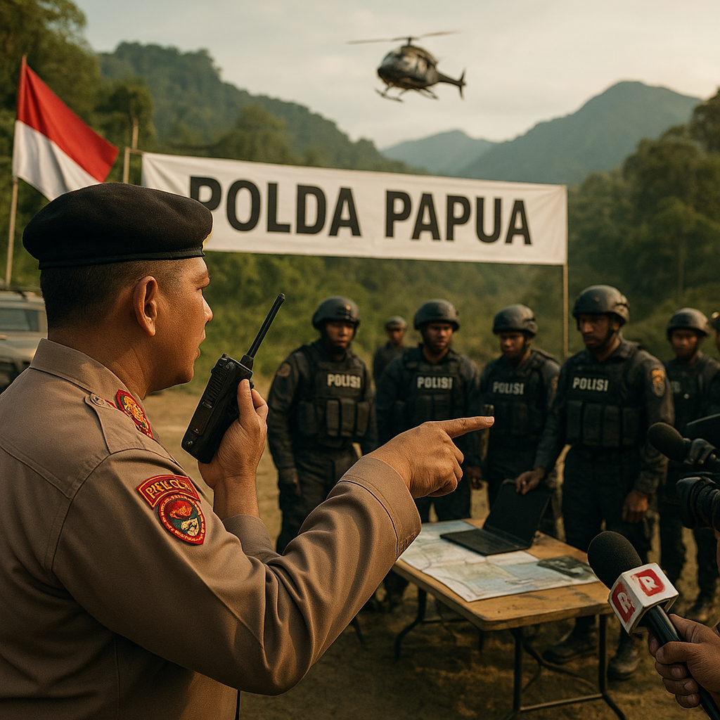 Kapolri Instruksikan Polda Papua Perketat Pengamanan di Daerah Rawan Konflik