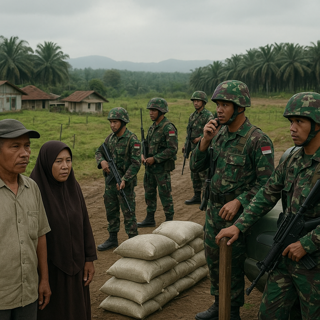 Konflik Lahan di Perbatasan Aceh-Sumut Kembali Memanas, Tiga Desa Dijaga Ketat TNI