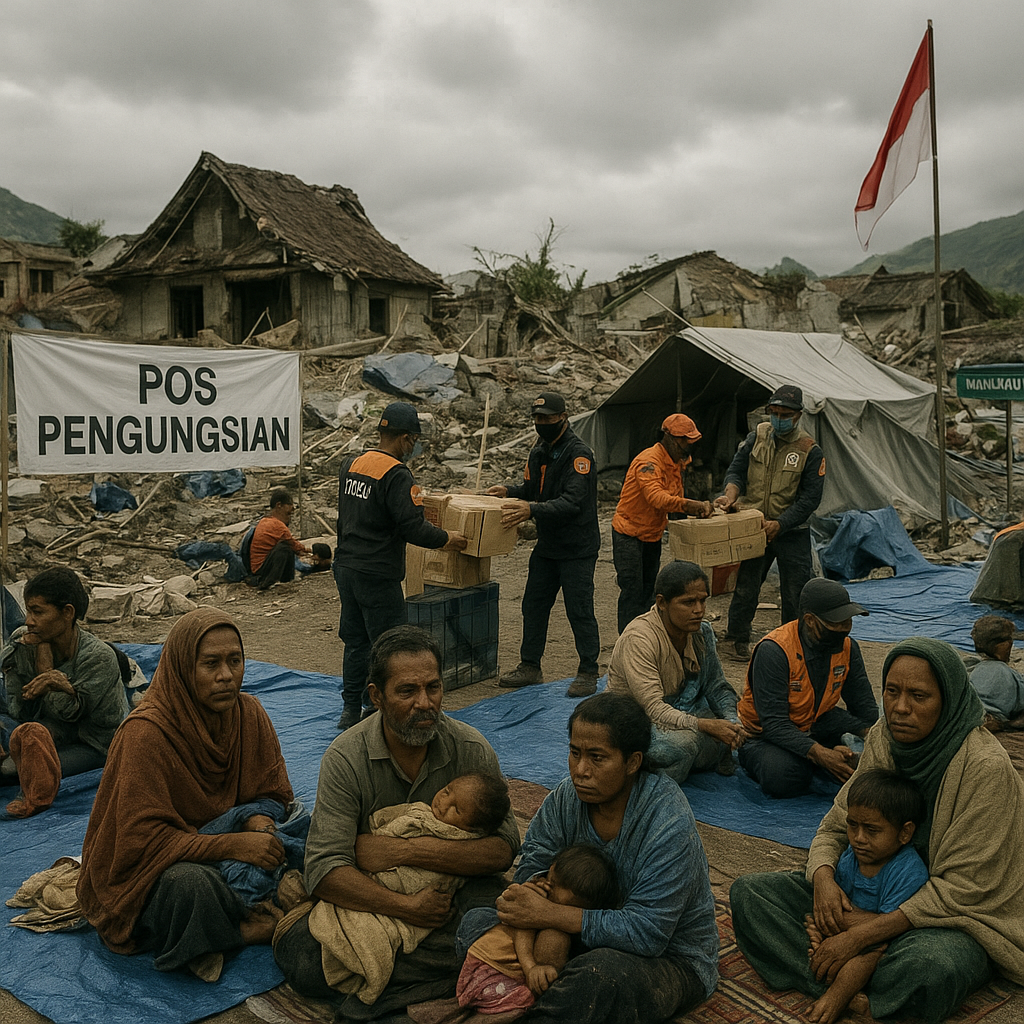 Korban Meninggal Dunia akibat Gempa NTT Bertambah Jadi 100 Orang, 180 Ribu Warga Mengungsi