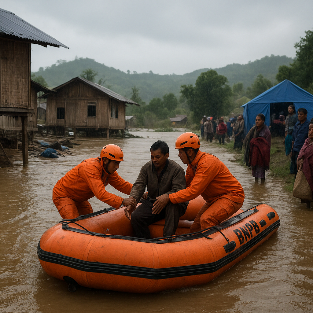 Banjir Bandang Terjang Sembilan Desa di Sikka NTT, Satu Tewas dan Ratusan Mengungsi