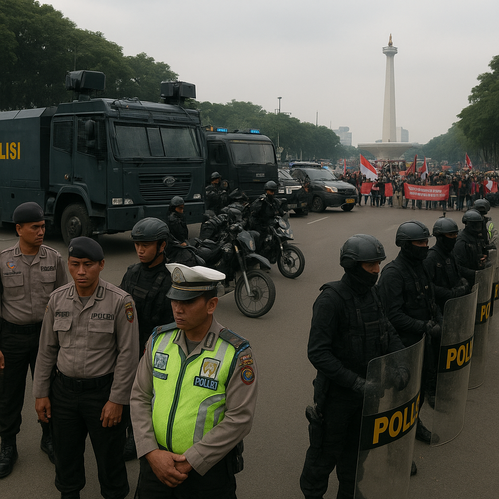 Polda Metro Jaya Tingkatkan Pengamanan Menjelang Demo Buruh Besar 2 September