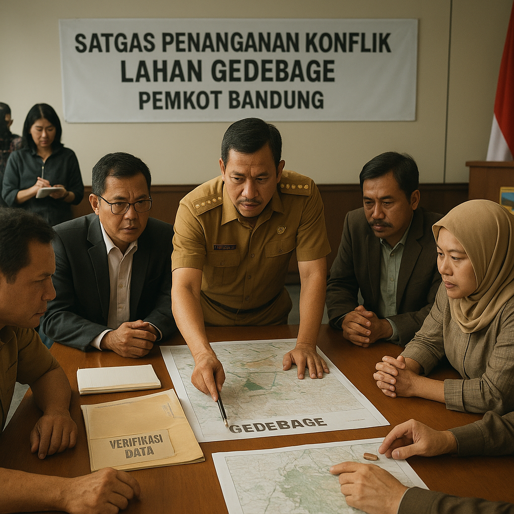 Pemkot Bandung Bentuk Satgas Tangani Konflik Lahan di Gedebage