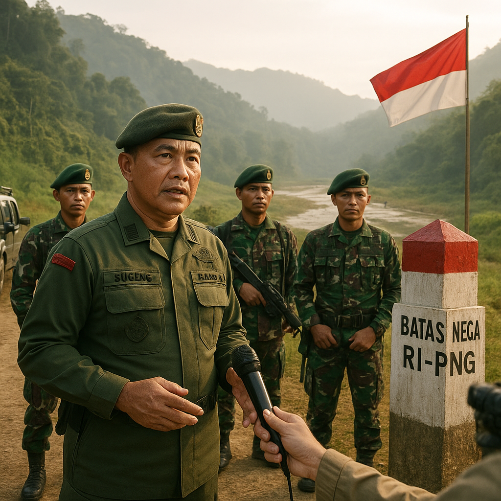 Panglima TNI Perintahkan Peningkatan Pengamanan Perbatasan RI-PNG di Provinsi Papua
