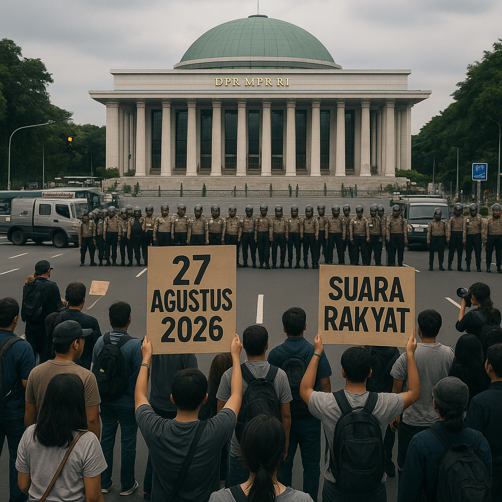 Di Mana Lokasi Demo 27 Agustus di Jakarta? Ini Lokasi dan Kelompok yang Turun Aksi