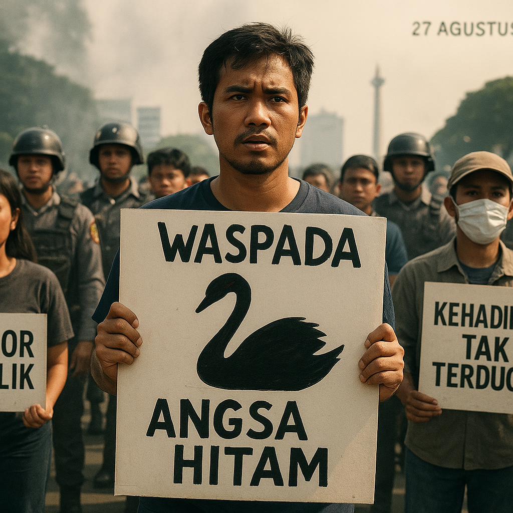 Ancaman Tak Terduga di Demo 27 Agustus, Boni Hargens: Waspadai Angsa Hitam