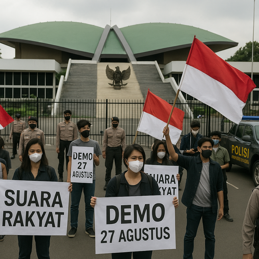 Demo 27 Agustus di DPR, Bakom Pemerintah: Tidak Ada yang Spesial