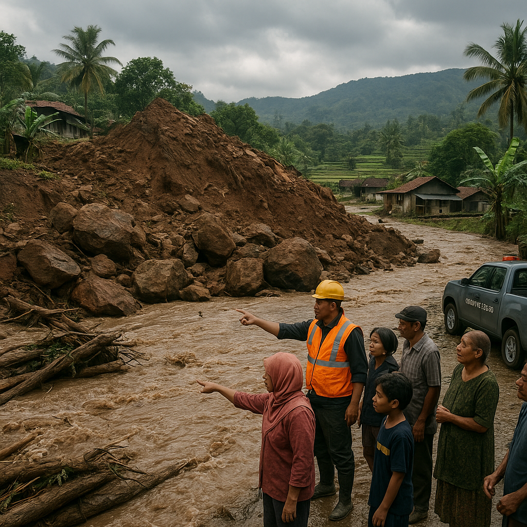 Bencana Banjir Bandang Landa Kabupaten Bogor, 12 Desa Terisolasi