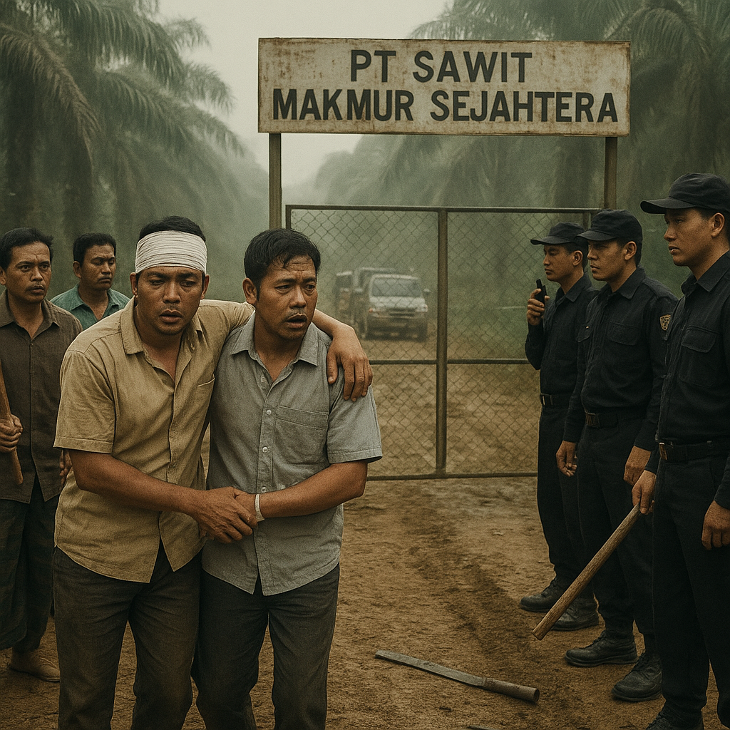 Konflik Lahan Perkebunan di Aceh Tamiang Memanas, 2 Warga Luka