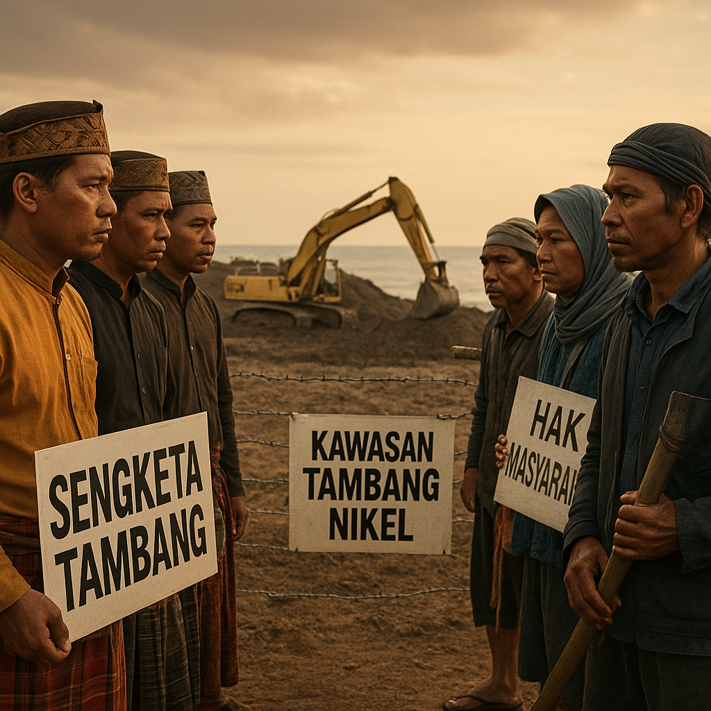Analisis: Potensi Konflik Horizontal di Kabupaten Bone Sulawesi Selatan Akibat Sengketa Tambang