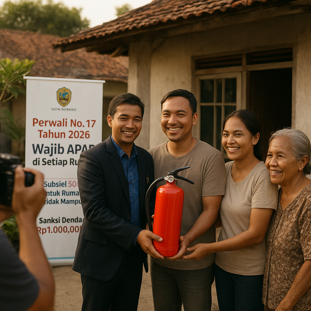 Kebijakan Pemerintah Kota Kupang Wajibkan APAR di Setiap Rumah untuk Antisipasi Kebakaran