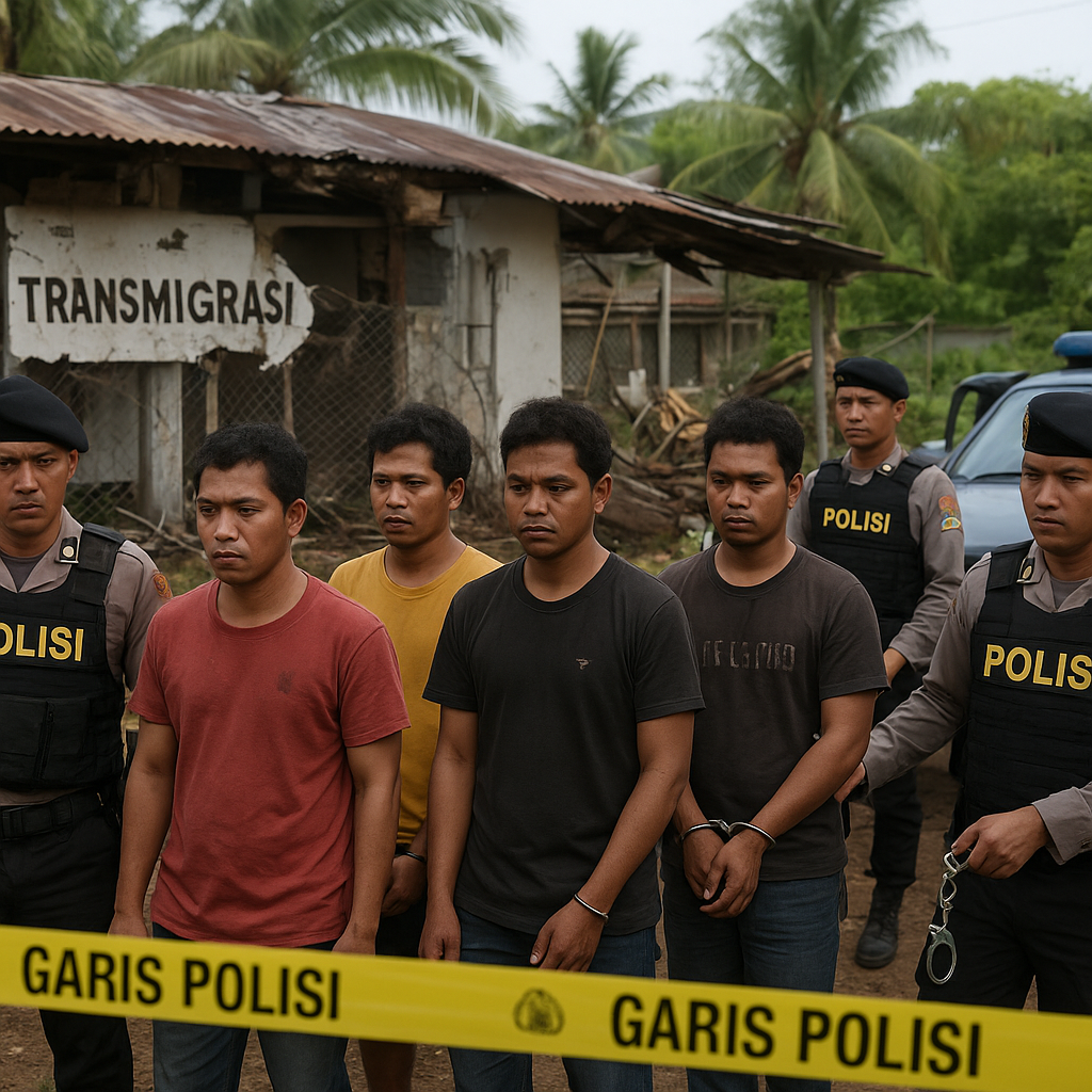 Polda Papua Barat Amankan 5 Orang Terkait Pengerusakan Fasilitas Transmigrasi di Manokwari