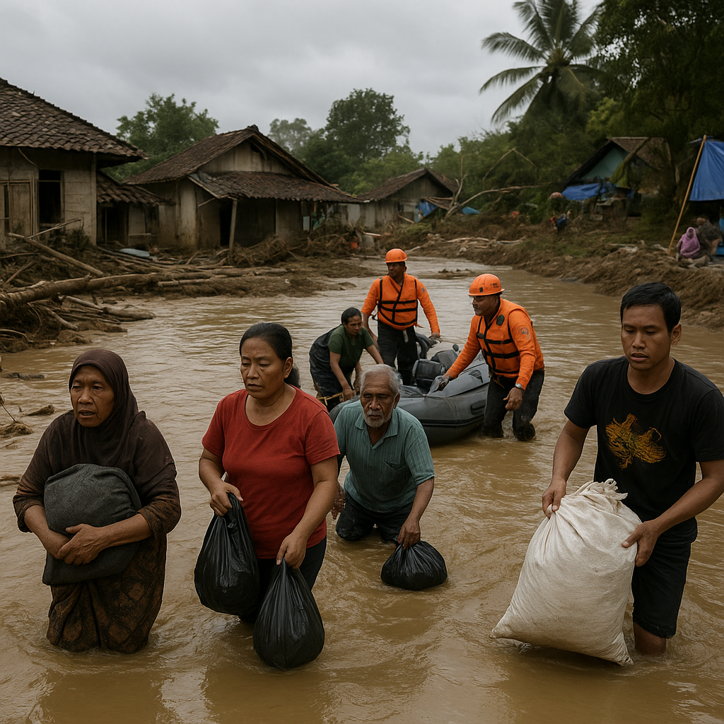 Banjir Bandang Terjang Tiga Desa di Luwu Utara, 500 Jiwa Mengungsi