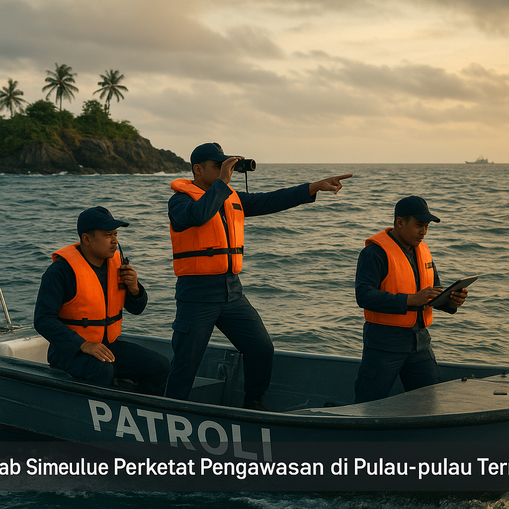 Pemkab Simeulue Perketat Pengawasan di Pulau-pulau Terluar Usik Ada Aktivitas Asing