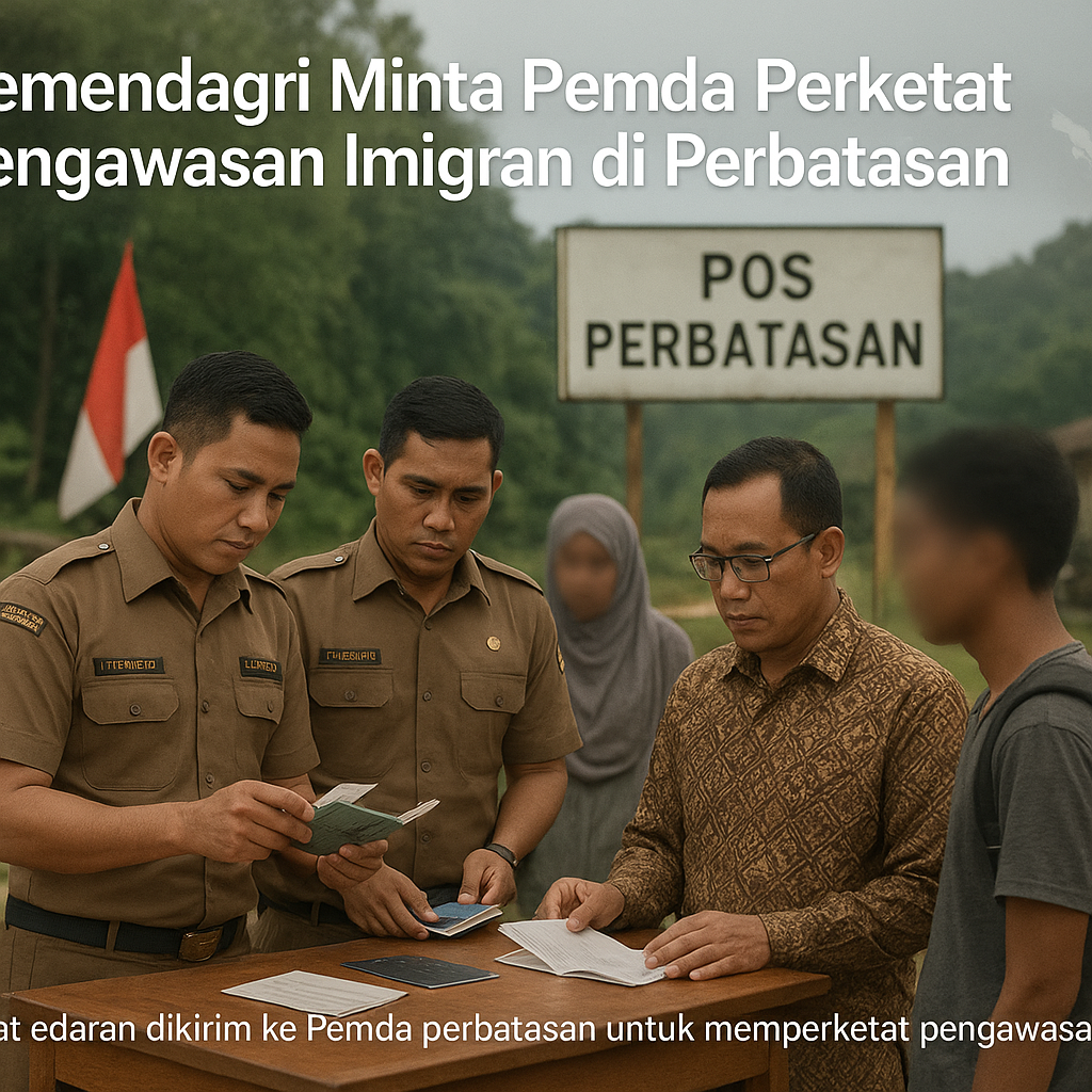 Kemendagri Minta Pemda Perketat Pengawasan Imigran di Perbatasan