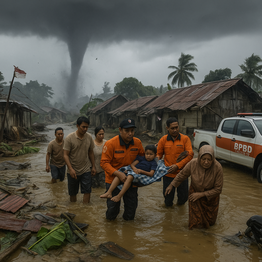 BPBD Catat 27 Kejadian Bencana di Jabar Sepanjang Pekan Ketiga April, Dominan Puting Beliung dan Banjir