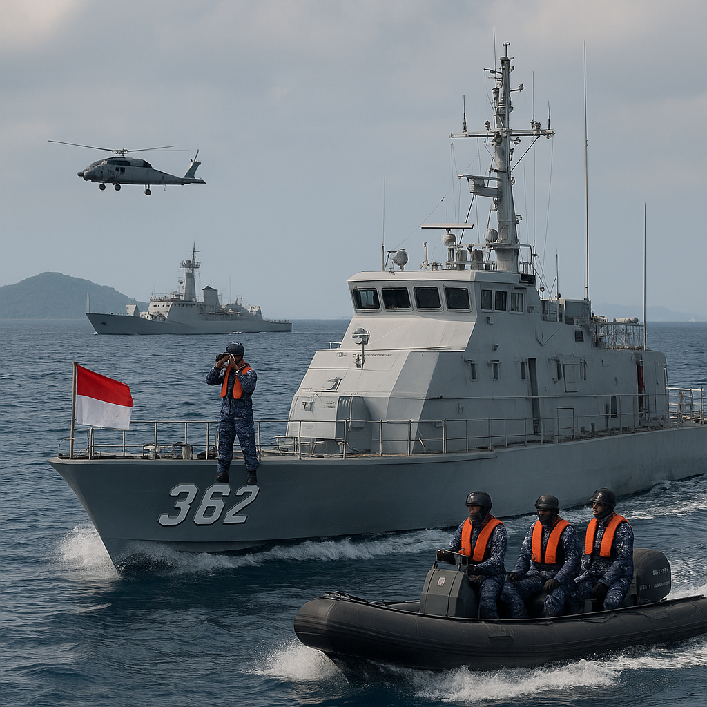 TNI AL Tingkatkan Patroli di Perairan Natuna untuk Antisipasi Pelanggaran Batas