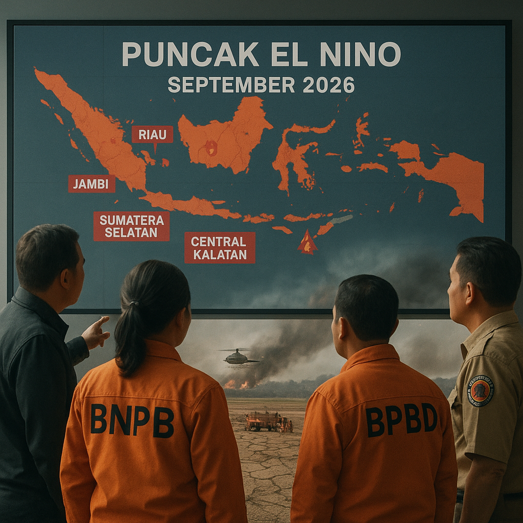 Pemerintah Siaga Hadapi Puncak El Nino pada September