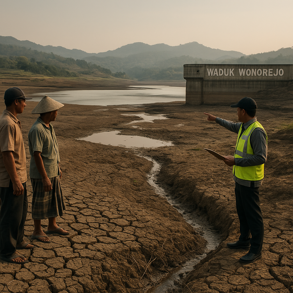 Waduk di Jatim Kritis, Pemerintah Daerah Terapkan Penjatahan Air Pertanian