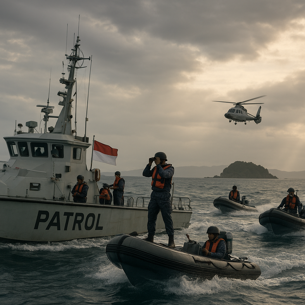Peningkatan Patroli Laut di Perbatasan RI-Filipina Antisipasi Penyusupan