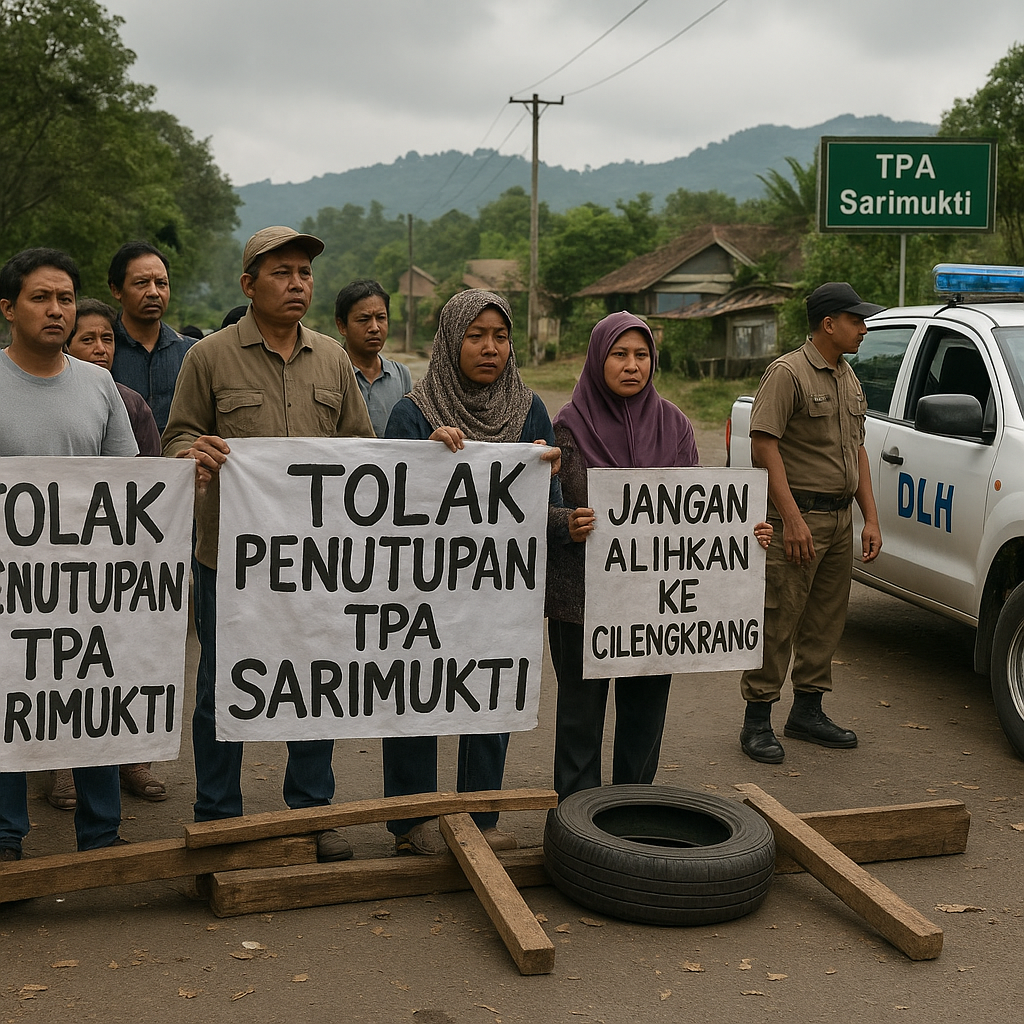Rencana Penutupan TPA di Kota Bandung Picu Protes Warga Sekitar Lokasi Pengganti