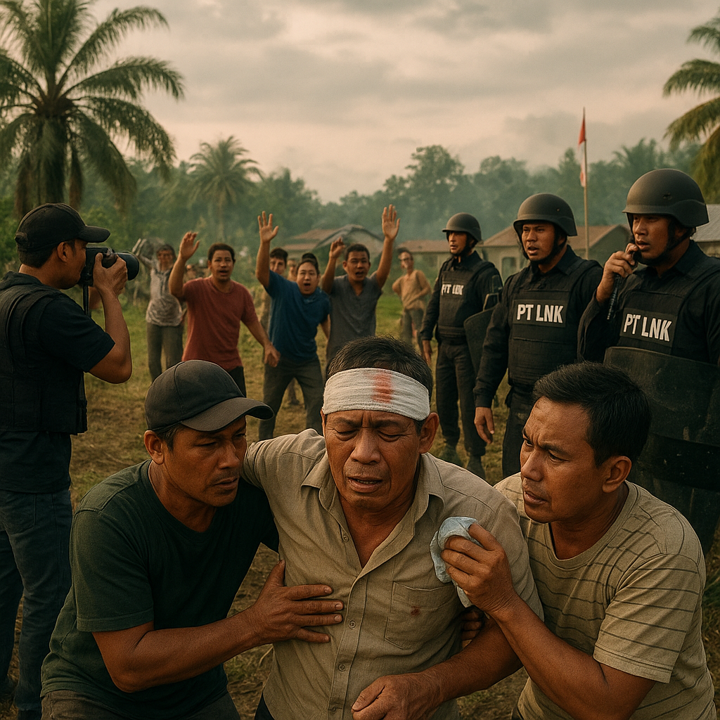 Konflik Lahan di Kabupaten Langkat Memanas, Tiga Warga Terluka
