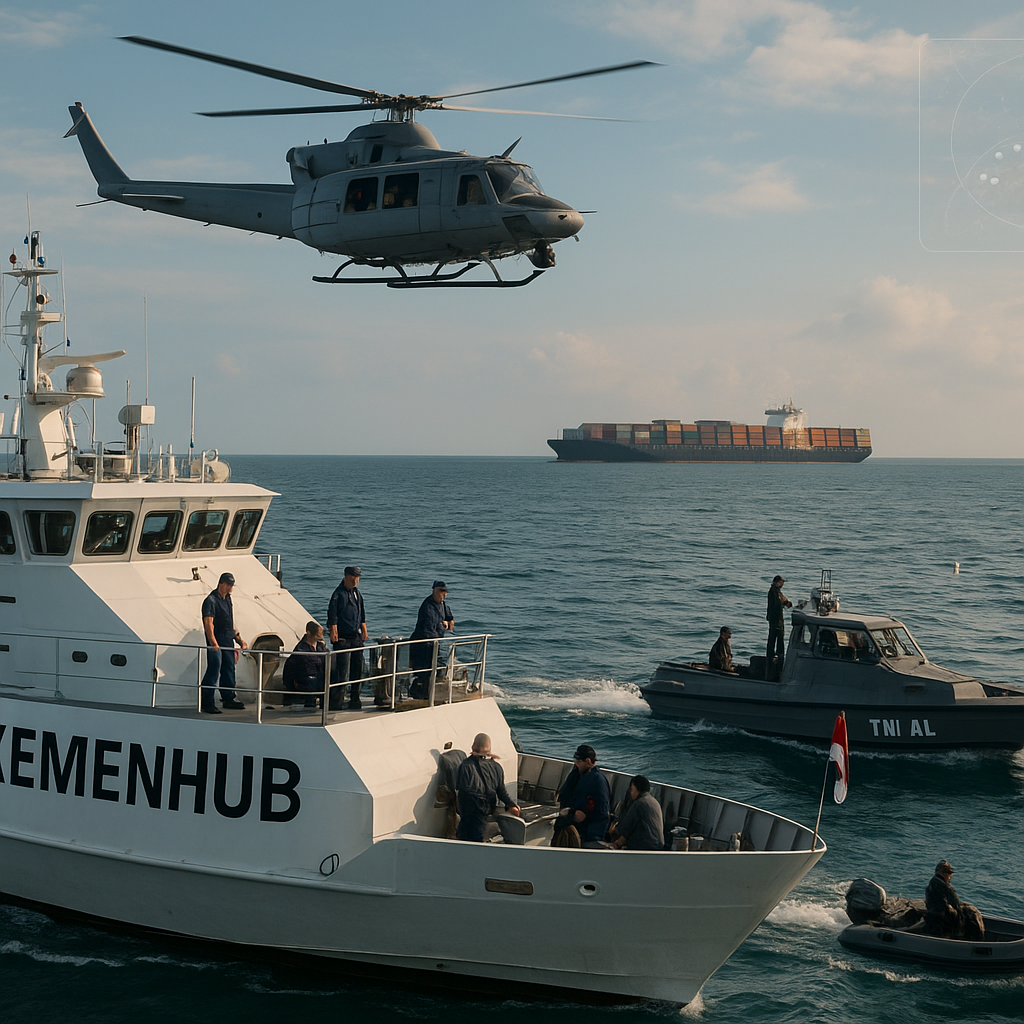 Kemenhub dan TNI AL Tingkatkan Pengawasan di Selat Malaka untuk Antisipasi Gangguan Lalu Lintas Kapal