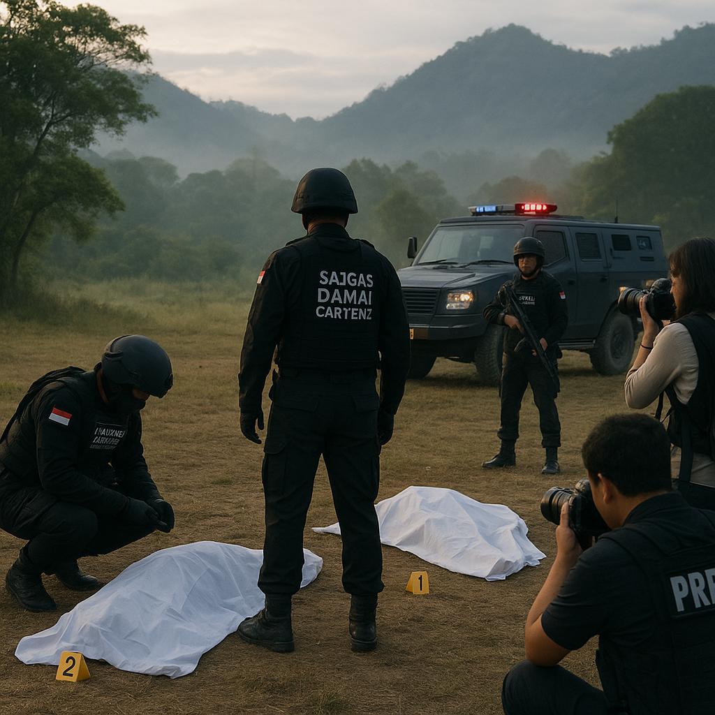 4 Anggota KKB Papua Tewas dalam Operasi Penindakan Satgas Damai Cartenz di Yahukimo