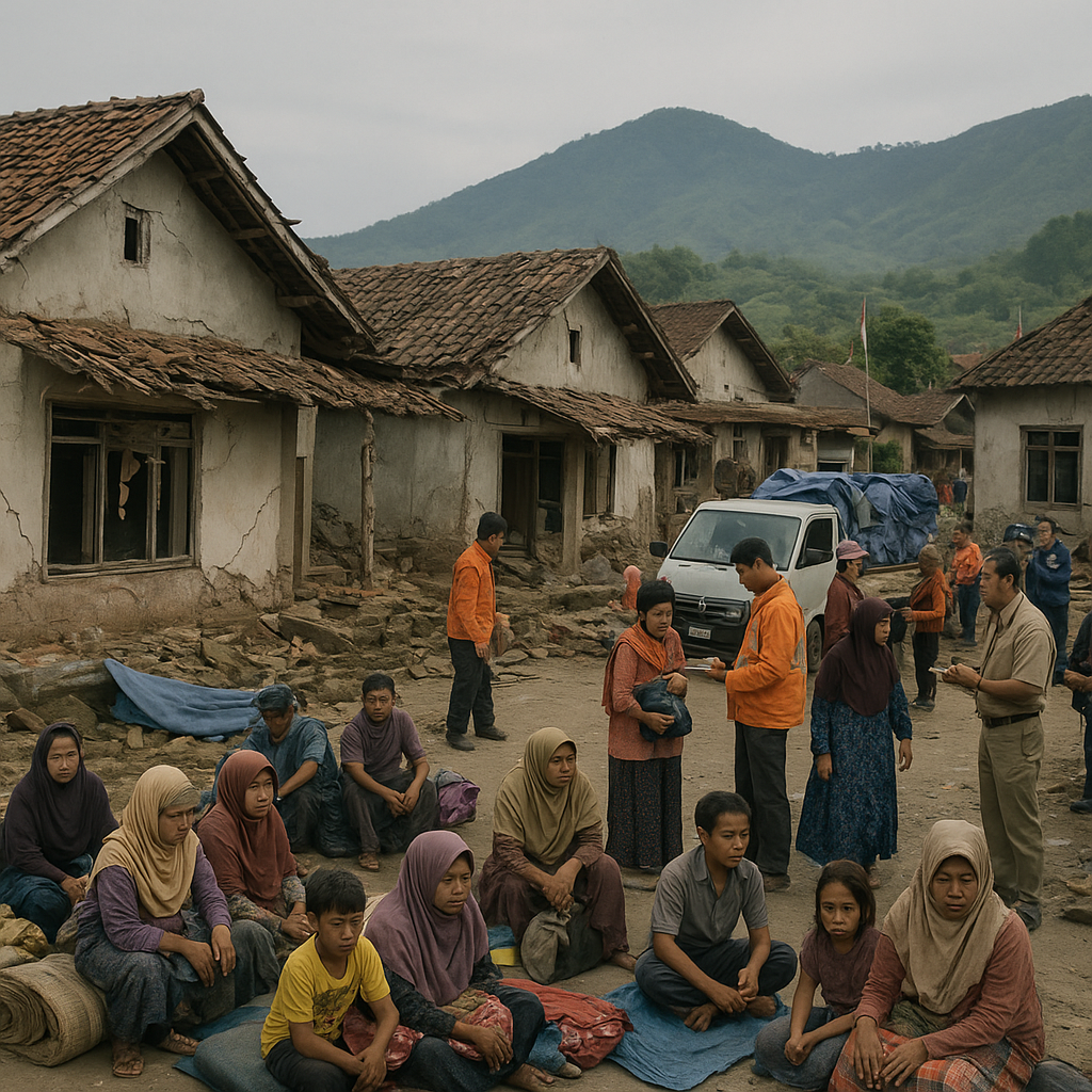 Gempa Bumi Magnitudo 5,2 Guncang Kabupaten Garut, Bangunan Rusak Ringan