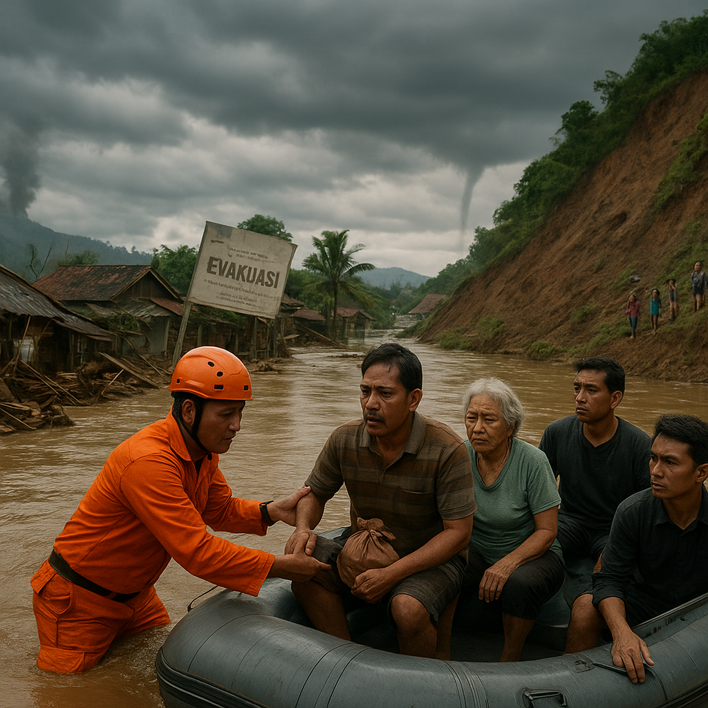 BNPB Catat 1.088 Bencana Terjadi Sepanjang 2026, Dominasi Hidrometeorologi
