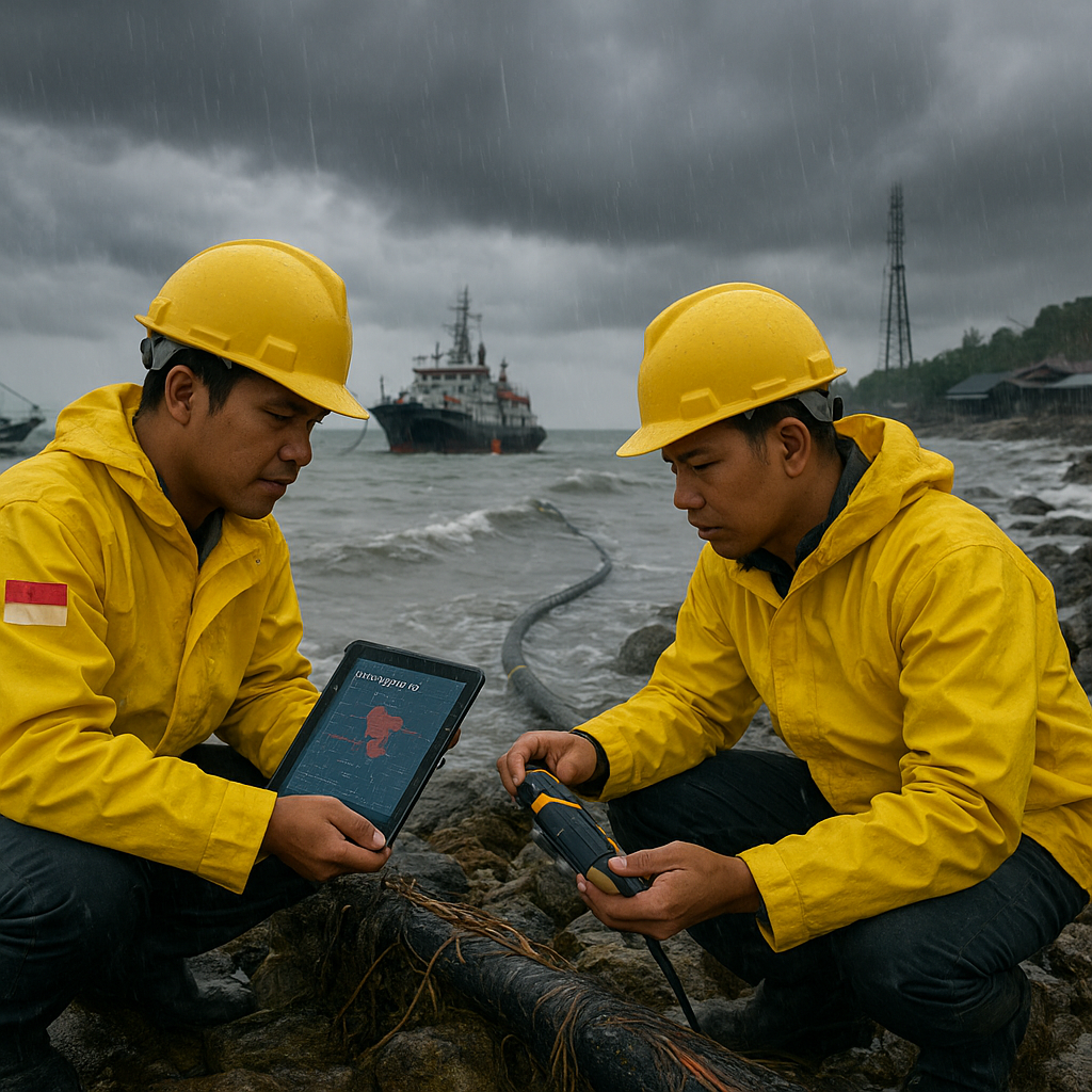 Gangguan Layanan Komunikasi di Natuna Disinyalir Akibat Cuaca Ekstrem dan Kerusakan Kabel Bawah Laut