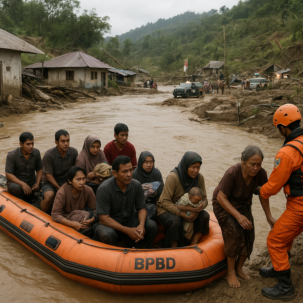 Banjir Bandang Terjang 12 Desa di Luwu Utara, 2.500 Jiwa Mengungsi