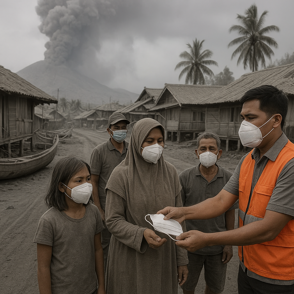 Tiga Kabupaten Paling Terdampak Abu Erupsi Anak Krakatau