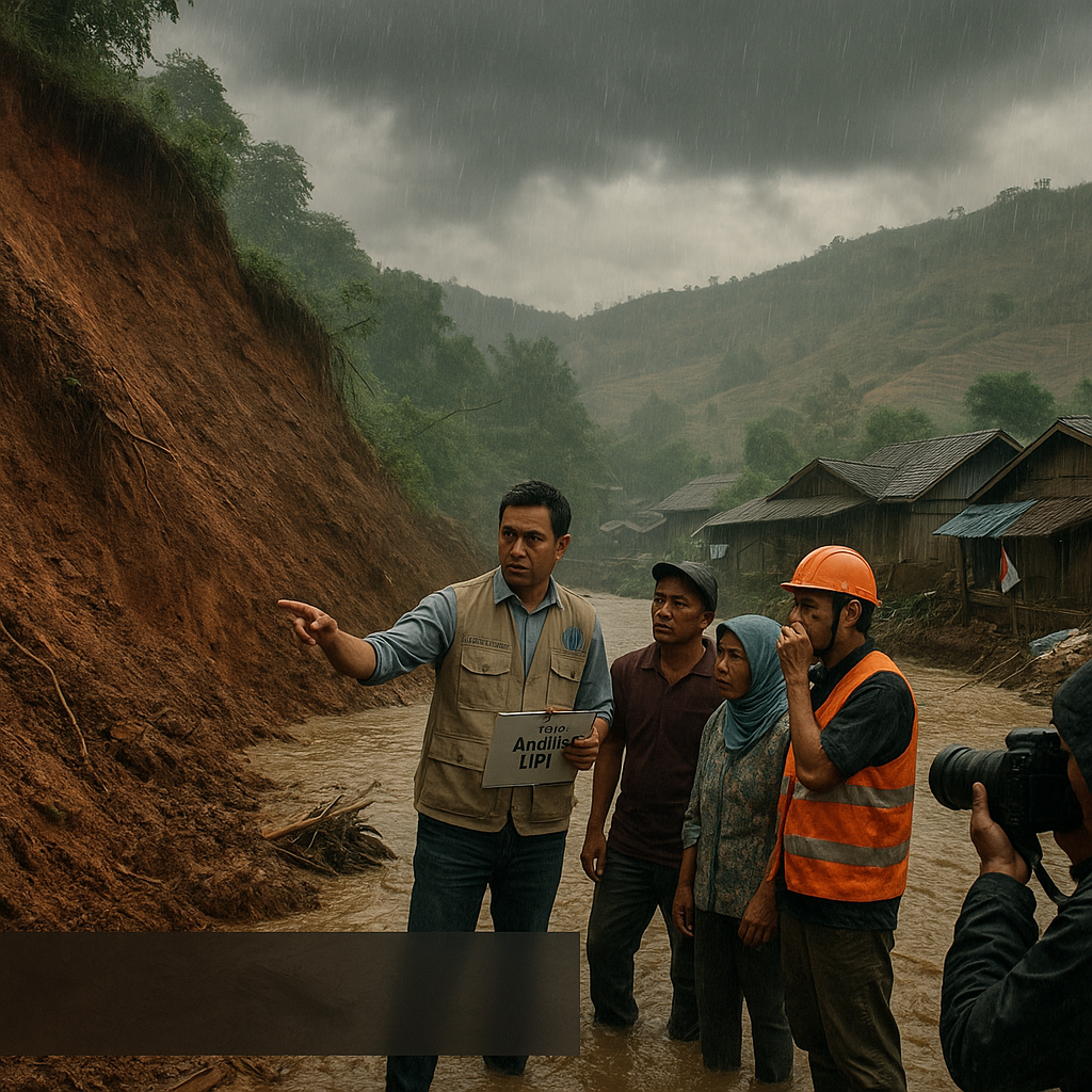 Analisis LIPI: Degradasi Lahan Kritis di Sulawesi Tengah Picu Ancaman Longsor dan Banjir Bandang di Musim Penghujan 2026/2027
