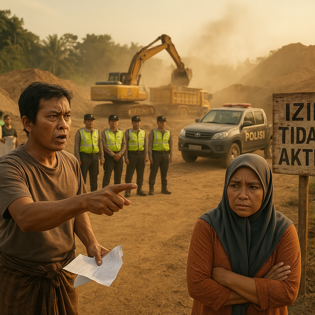 Analisis Konflik Agraria Tambang Pasir di Magelang dan Implikasi Stabilitas Wilayah