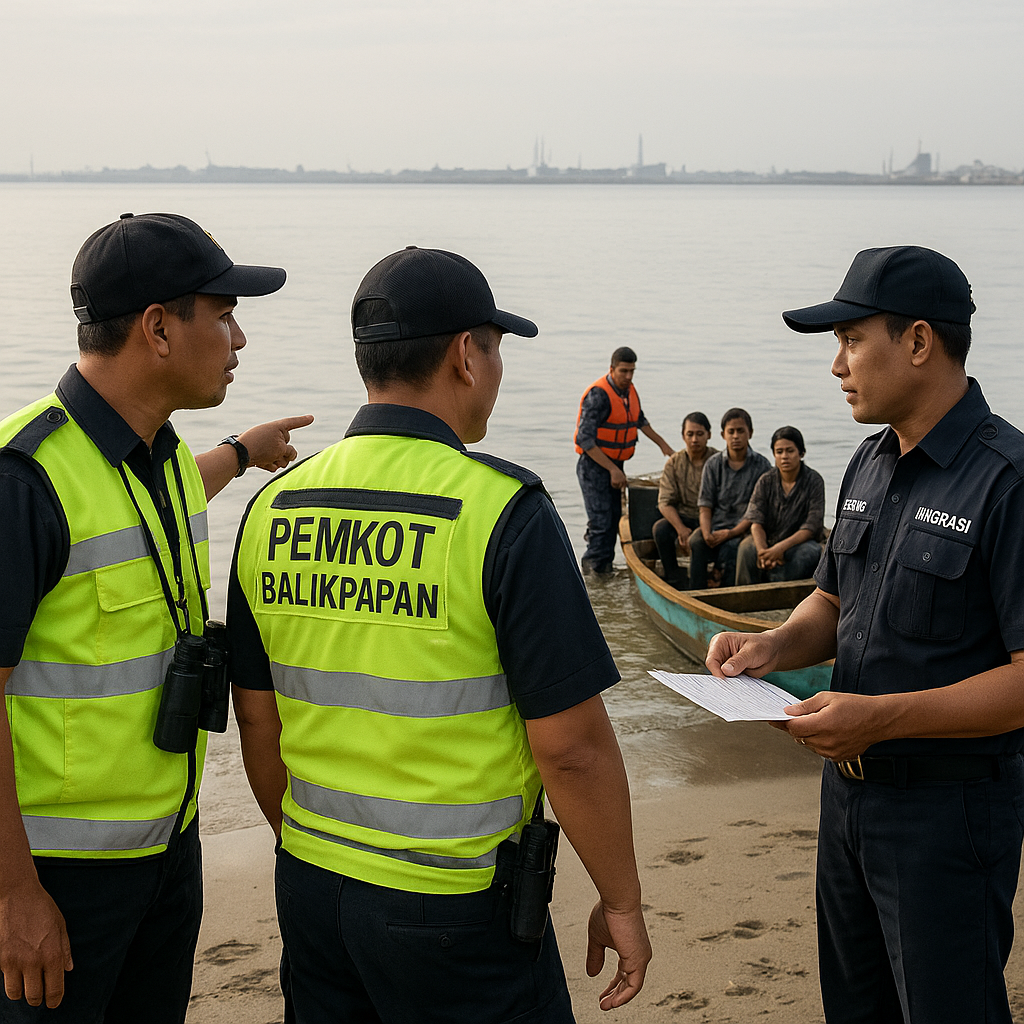Pemkot Balikpapan Perketat Pengawasan Imigran Ilegal di Kawasan Pesisir