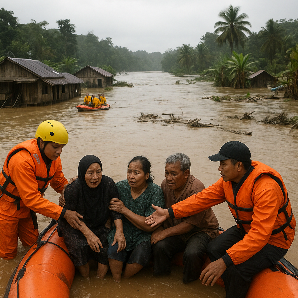 Banjir Bandang Terjang Luwu Utara, Ratusan Desa Terisolasi