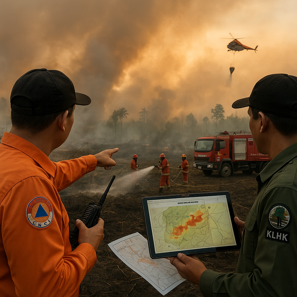 Kondisi Karhutla Masih Dinamis, 6 Provinsi Diprioritaskan Penanganannya