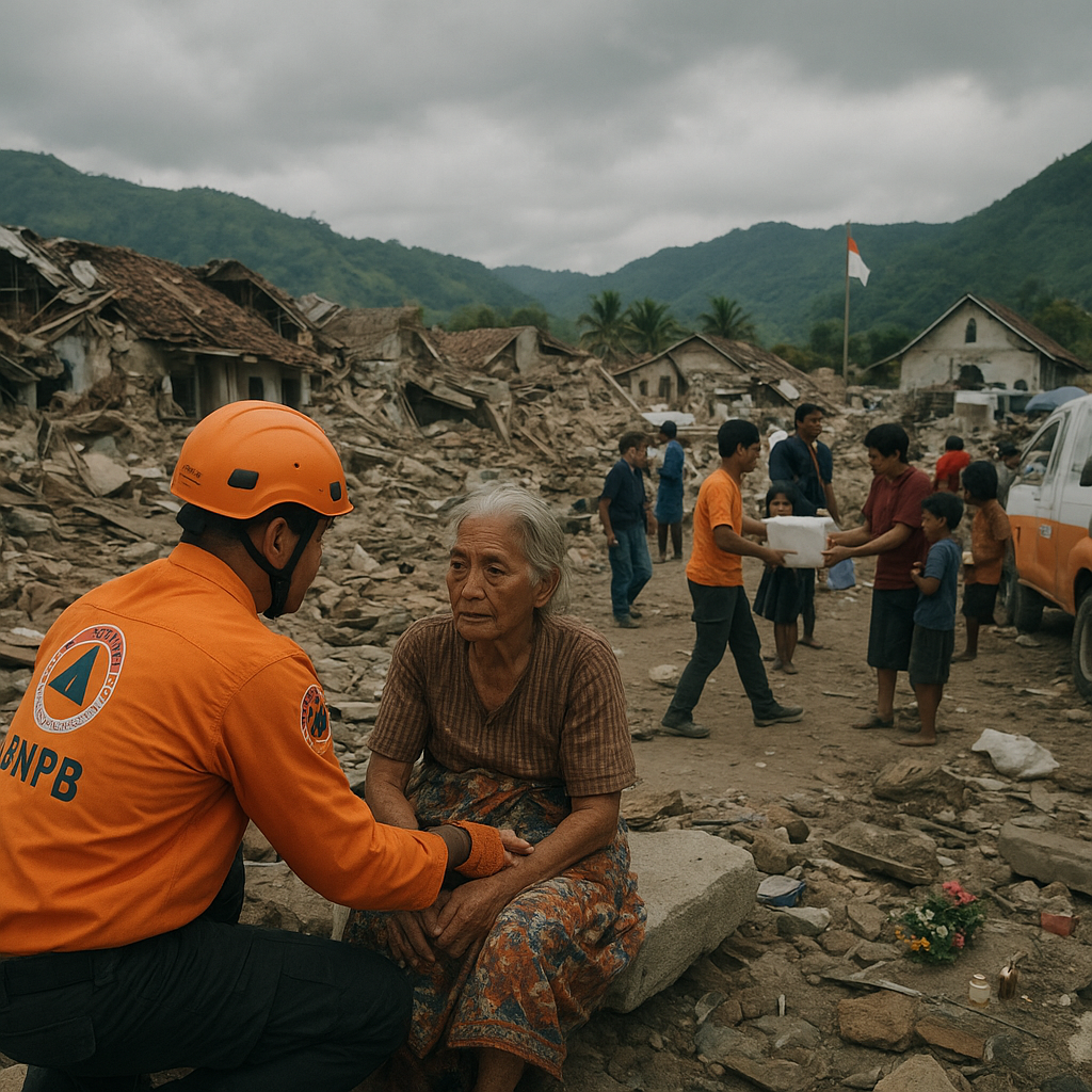 BNPB Catat Korban Jiwa Gempa Flores NTT Mencapai 135 Orang, Puluhan Ribu Rumah Rusak