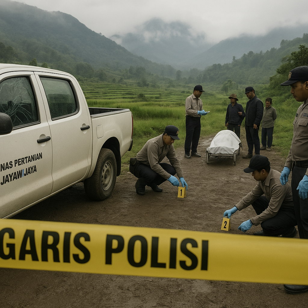 3 Pegawai Dinas Pertanian Jayawijaya Tewas Ditembak KKB di Distrik Muliama